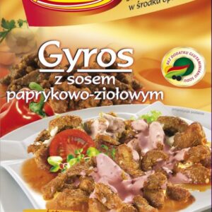Gyros z sosem paprykowo-ziołowym – MODUS
