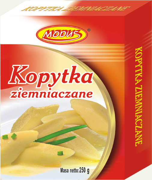 Kopytka ziemniaczane – MODUS